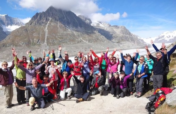 Gruppenbild Wanderverein Zug
