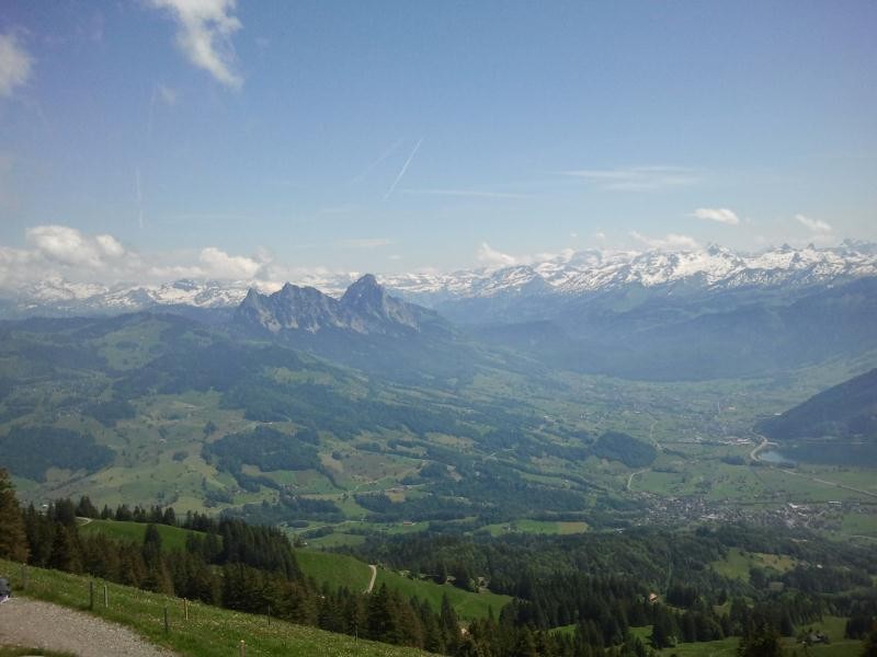 Blick in den Schwyzer Talkessel